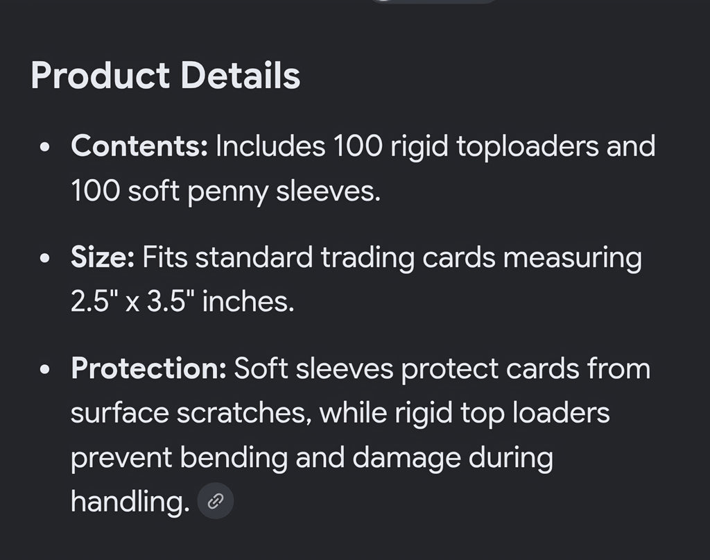 200 pack standard size trading card protection 100 toploads 100 card sleeves
