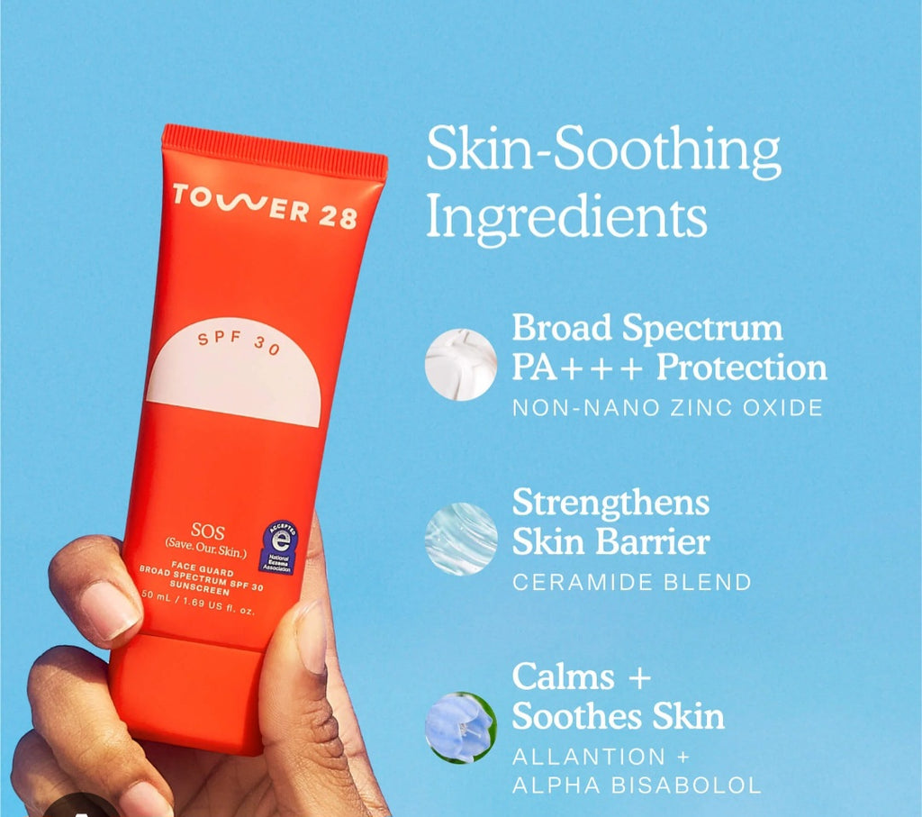 Tower 28 spf 30 face gaurd