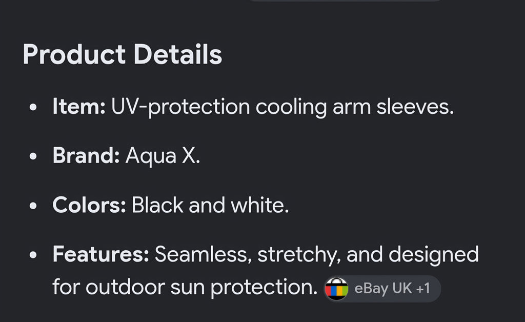Aqua x arm sleeves 5 black 5 white pairs pack of 10 pair
