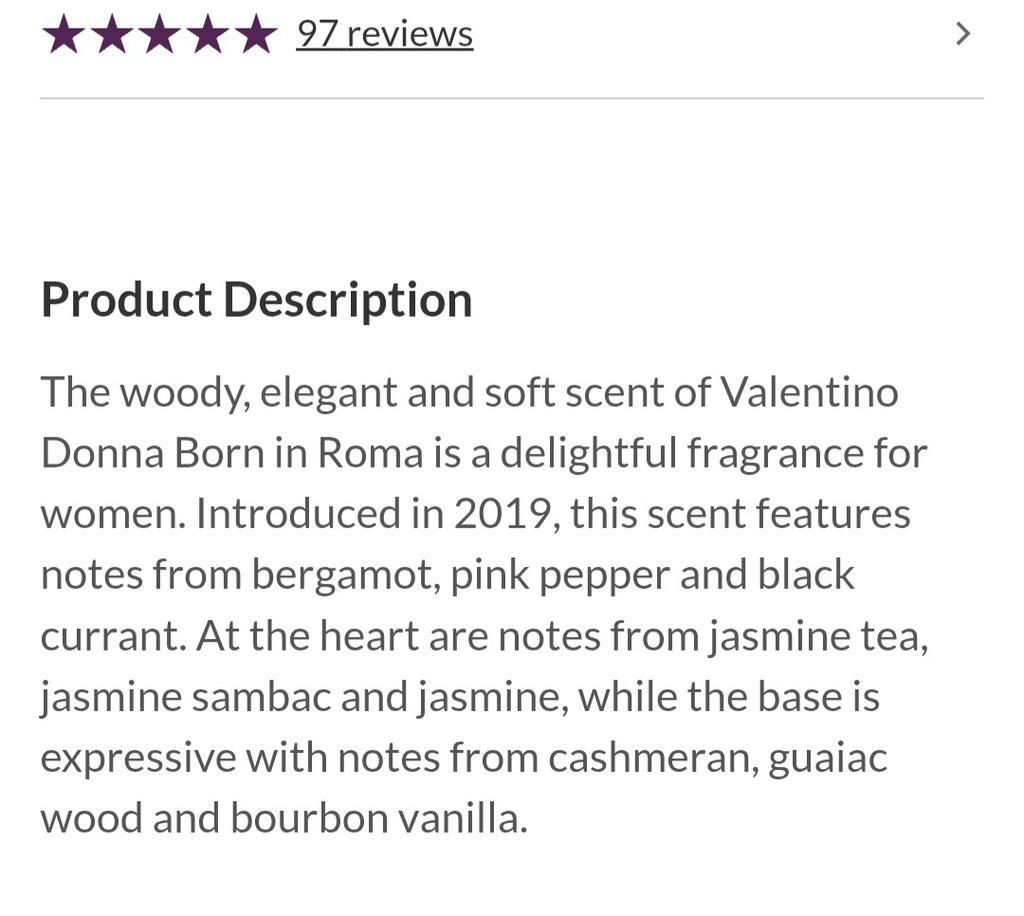 Valentino Born In Roma 3.4fl oz