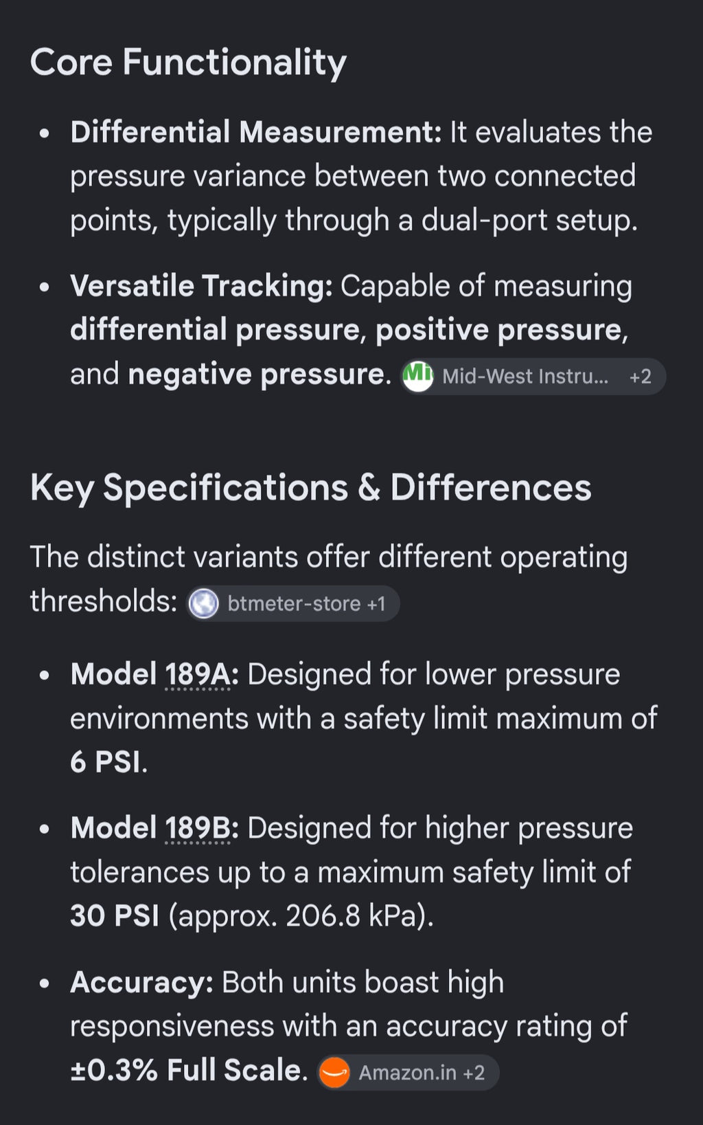 Digital pressure gauge