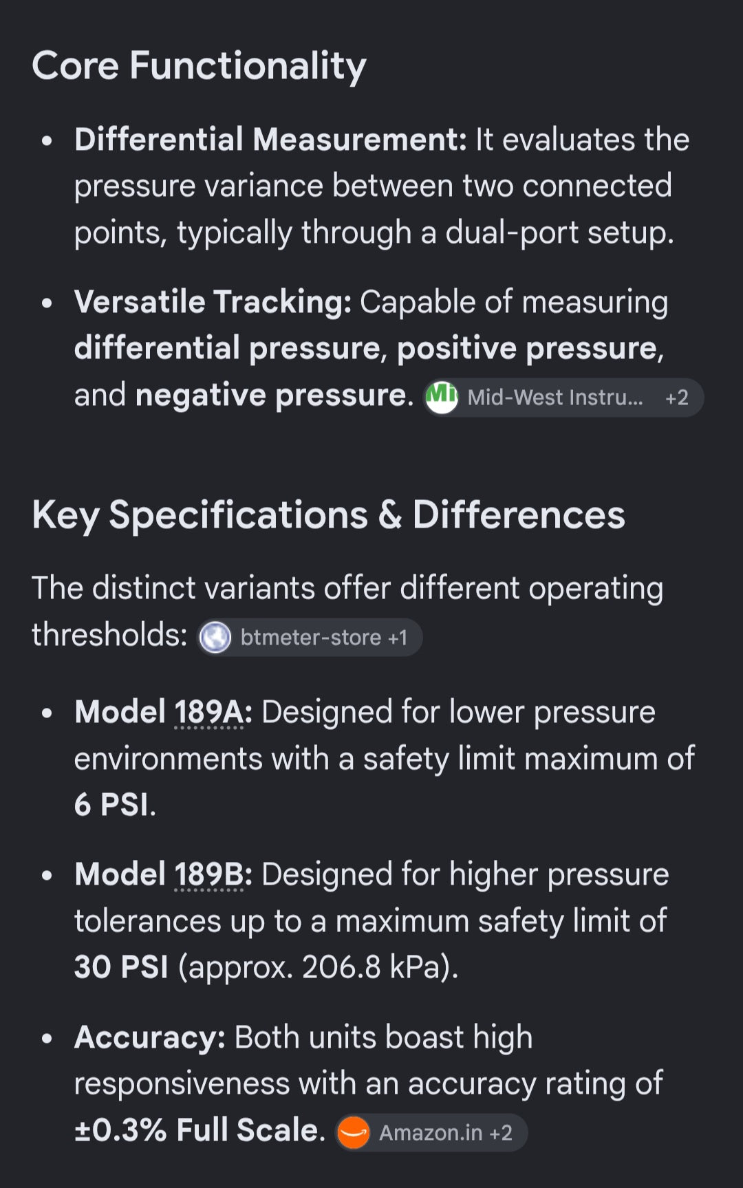 Digital pressure gauge