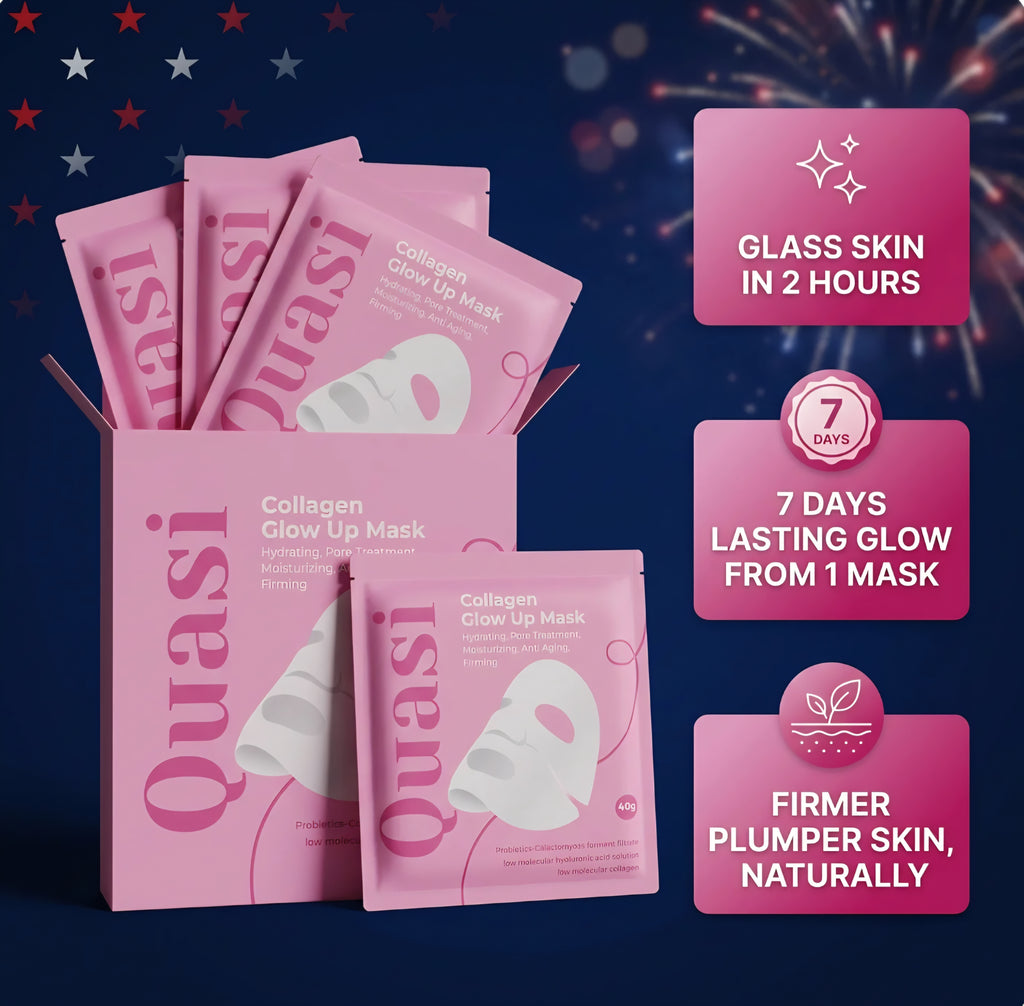 Quasi collagène glow up 4 pack mask