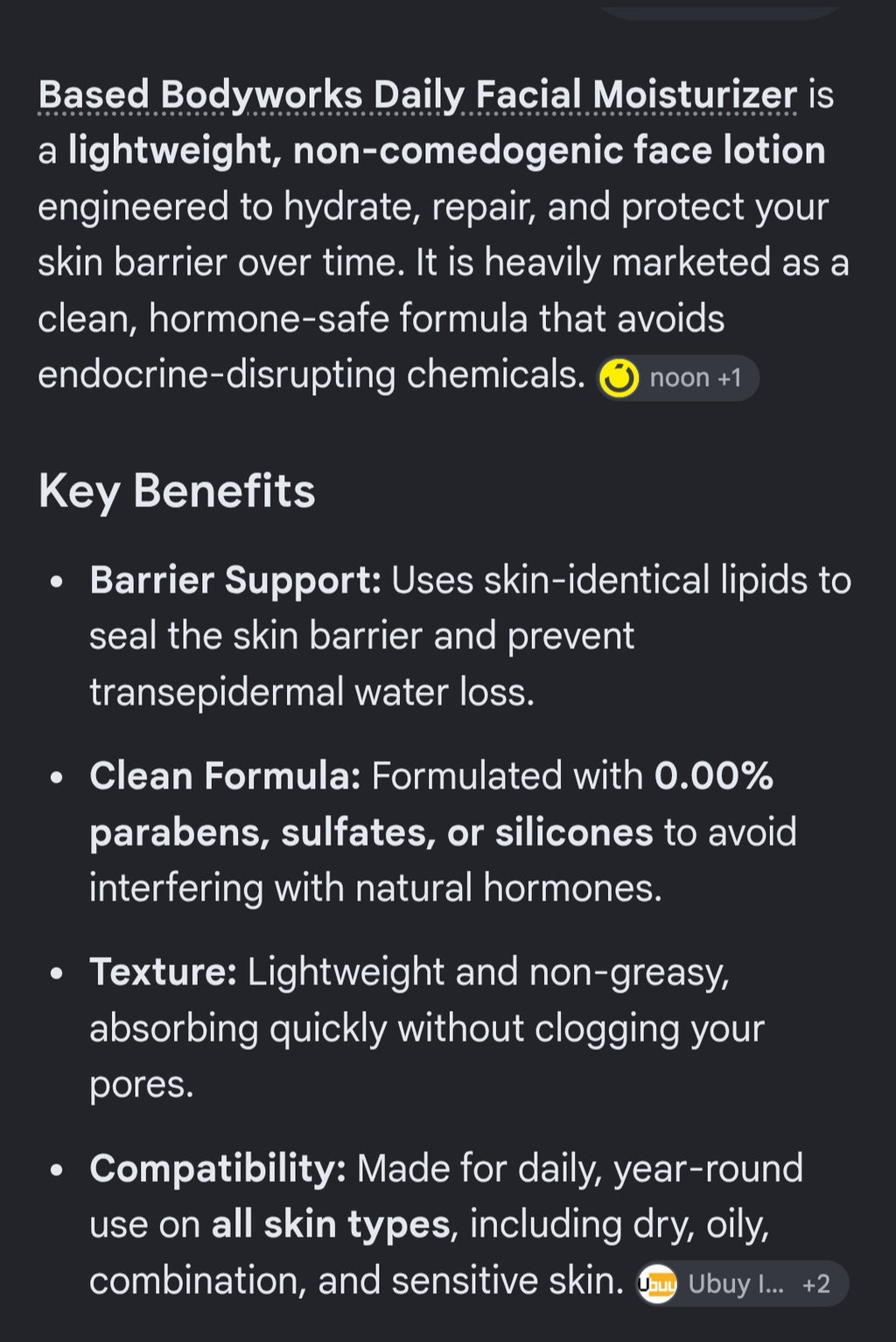 BASED DAILY FACIAL CLEANSER AND MOISTURIZER BUNDLE