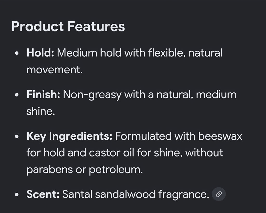 BASED POMADE FOR HAIR