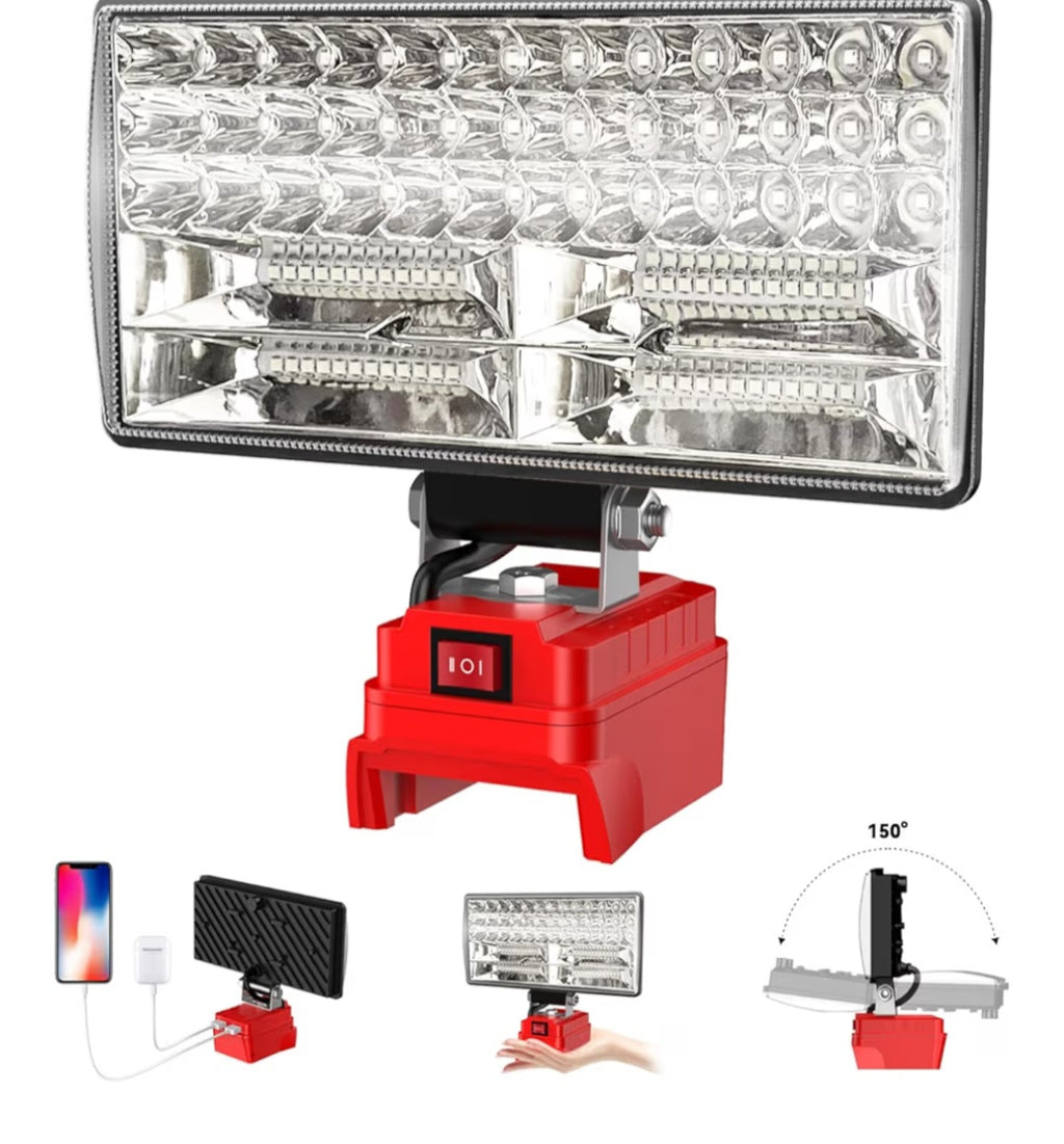 Work light battery NOT included