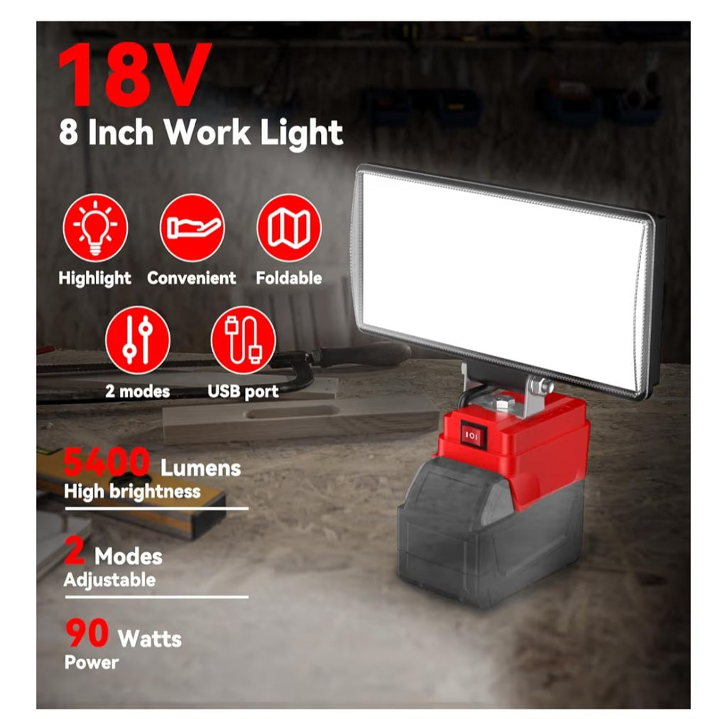 Work light battery NOT included