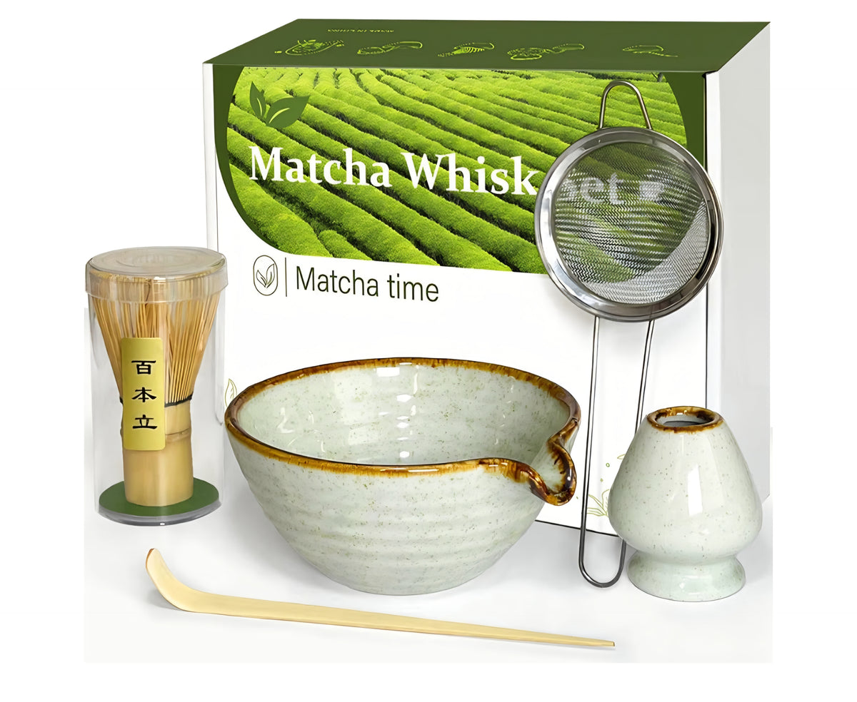 Matcha whisk set