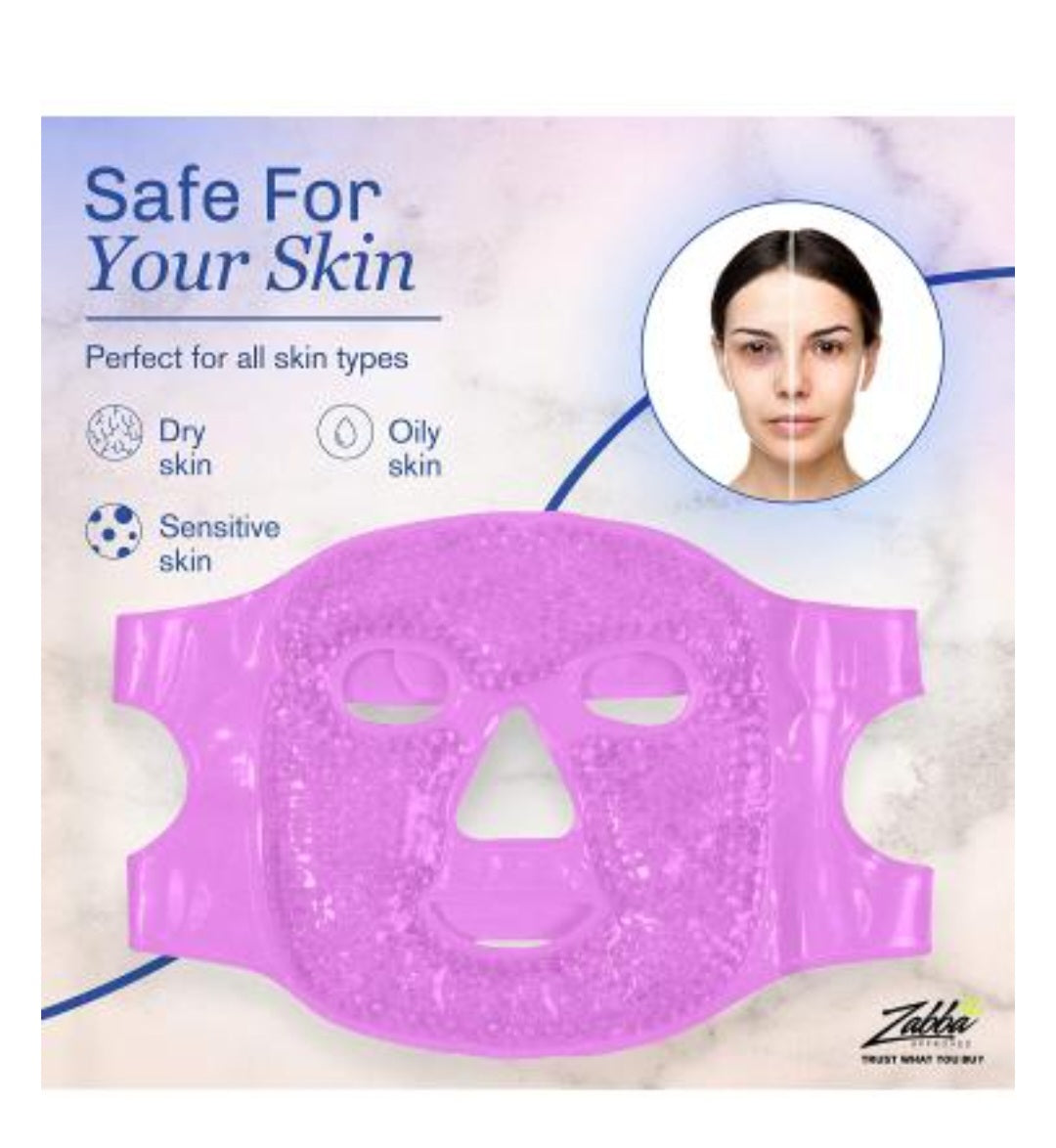 Perfecore gel bead face mask use hot or cold