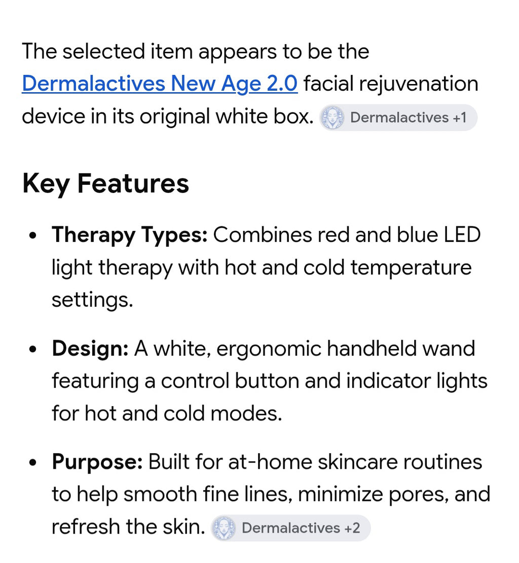 Dermalactives new age 2.0