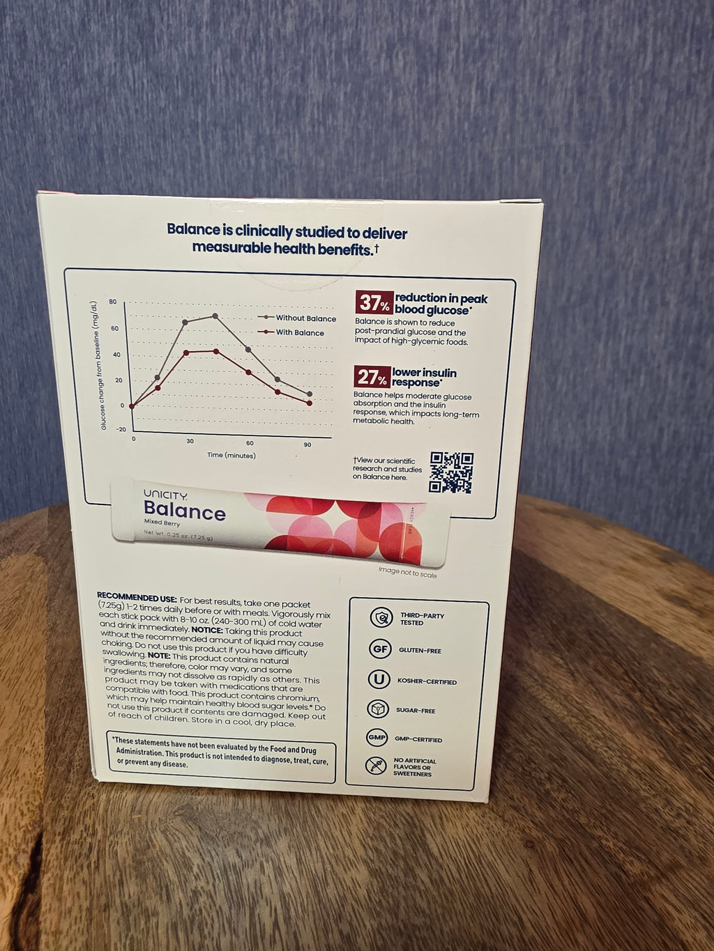 Unicity Balancé Glucose and Cholestérol support Drink Mix