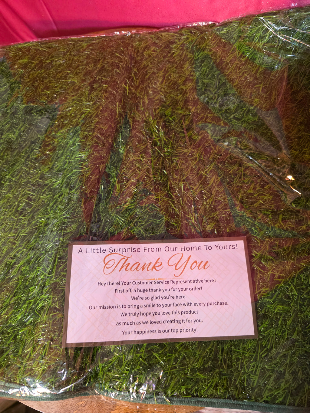 Outdoor rug